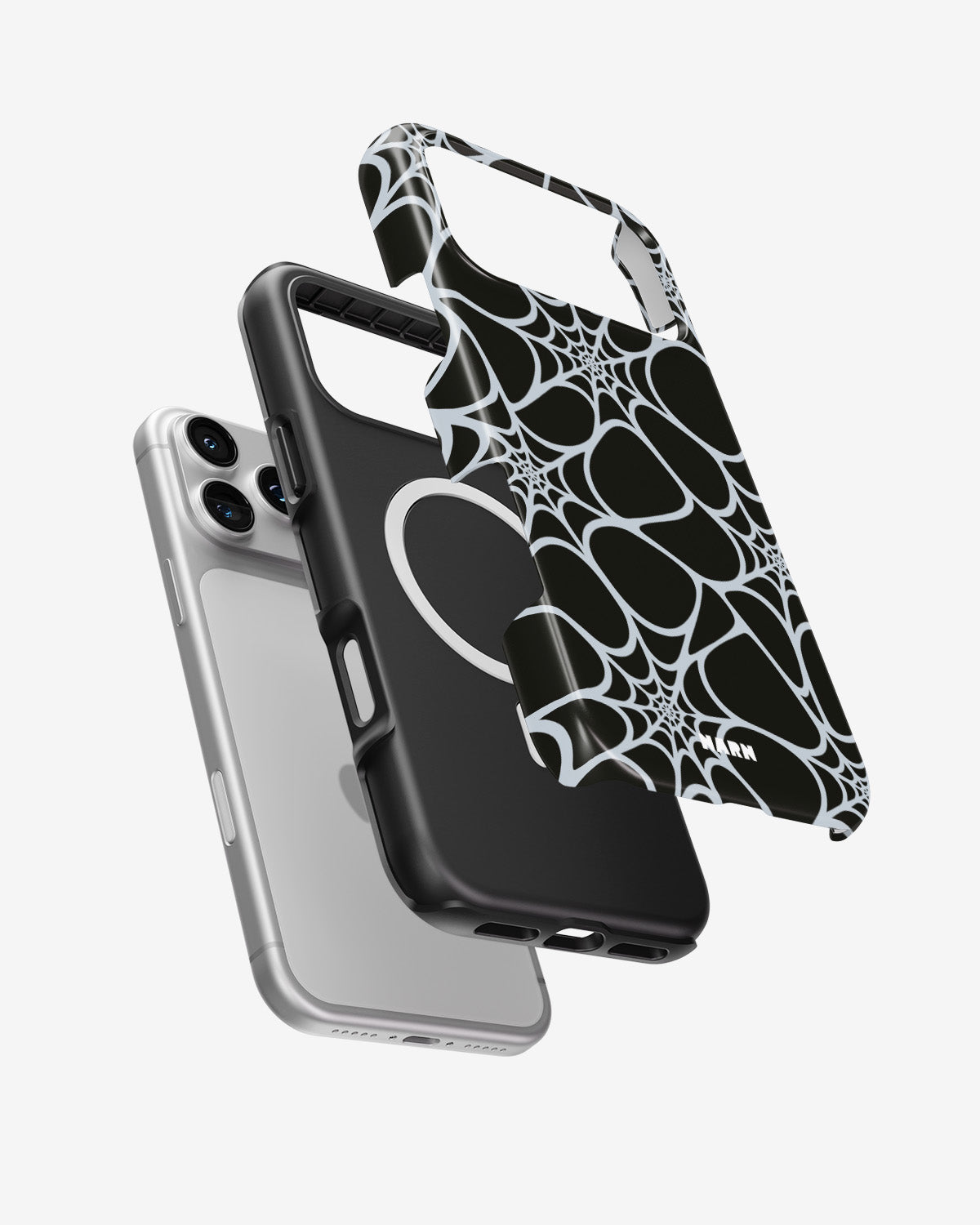 iPhone 18 Pro Tough Case – Spiderweb - View 2