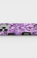 iPhone 18 Pro Tough Case – Lavender Crystals - View 3