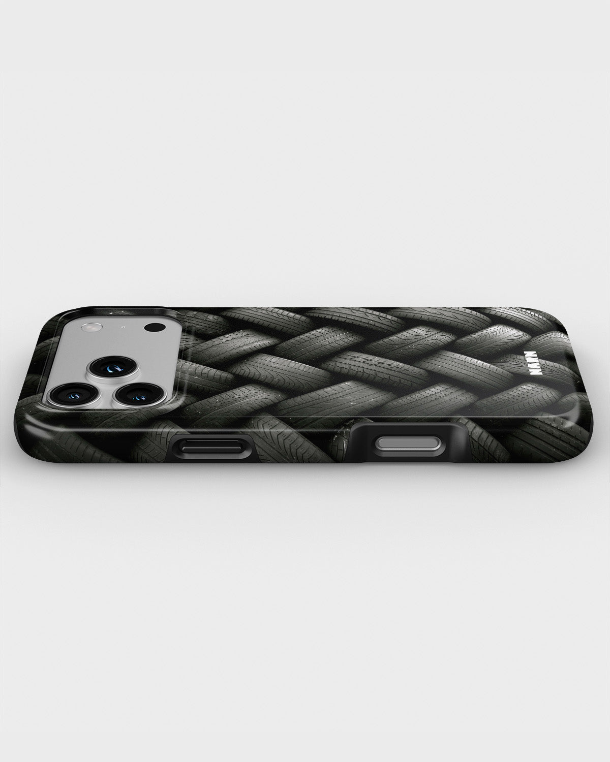 iPhone 18 Pro Tough Case – Tires Wall - View 3