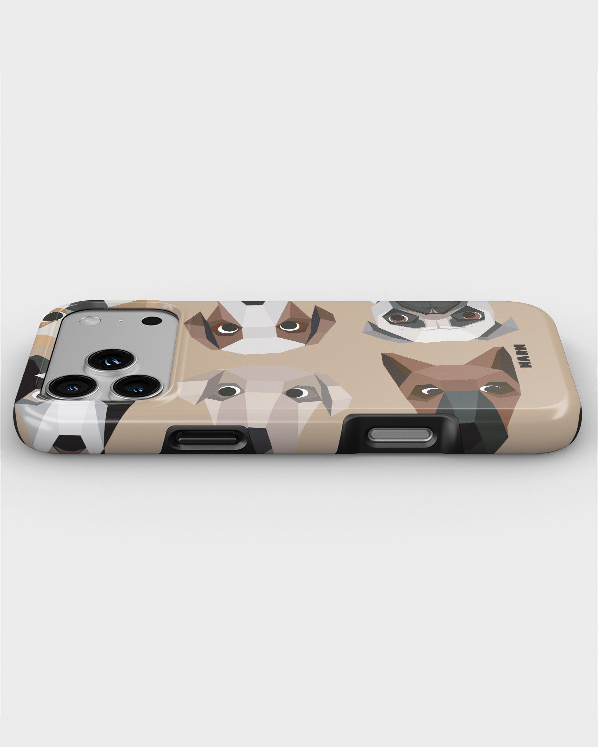 iPhone 18 Pro Tough Case – Cute Dogs - View 3