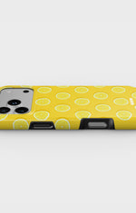 iPhone 18 Pro Tough Case – Lemon Dreams - View 3