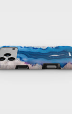 iPhone 18 Pro Tough Case – Blue Agate - View 3