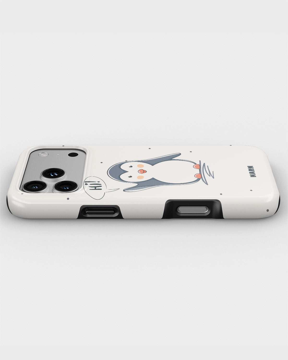 iPhone 18 Pro Tough Case – Cute Penguin - View 3