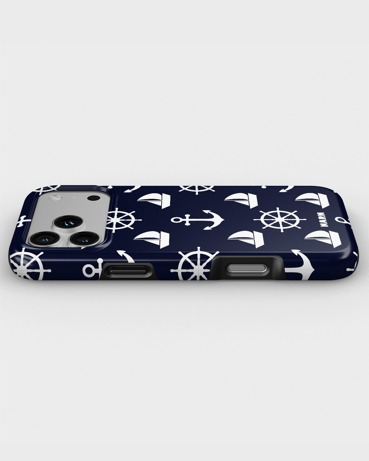 iPhone 18 Pro Tough Case – Deep Blue Voyage - View 3
