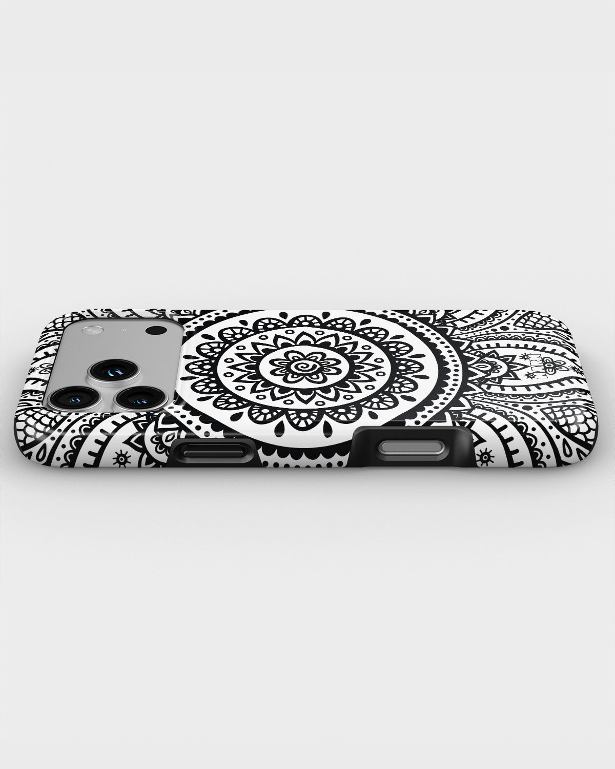 iPhone 18 Pro Tough Case – Henna Mandala - View 3