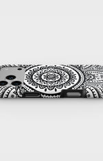 iPhone 18 Pro Tough Case – Henna Mandala - View 3