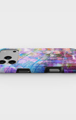 iPhone 18 Pro Tough Case – Purple Hearts - View 3