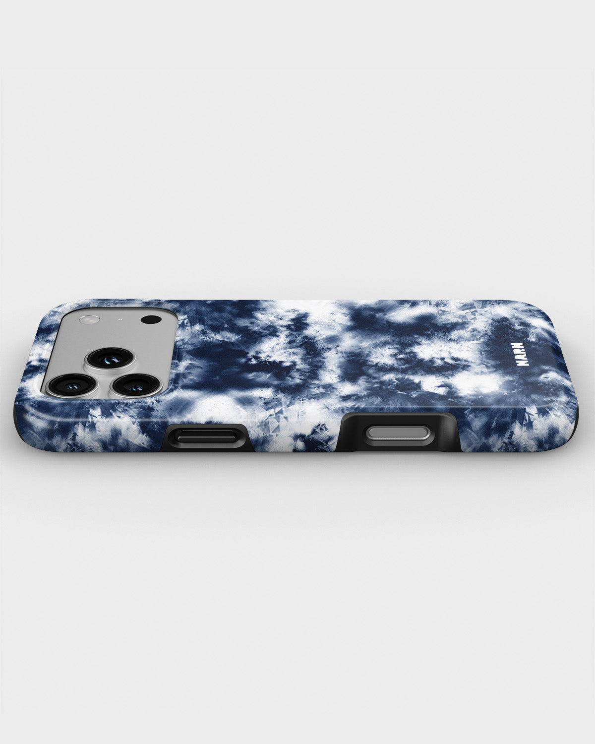 iPhone 18 Pro Tough Case – Tie Dye Blue - View 3