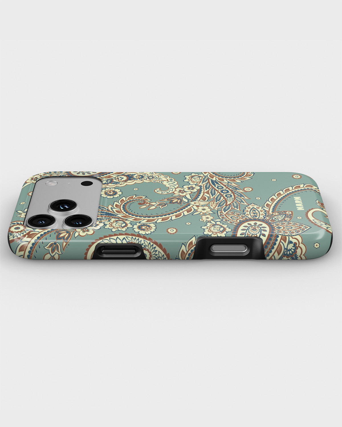 iPhone 18 Pro Tough Case – Paisley Green - View 3
