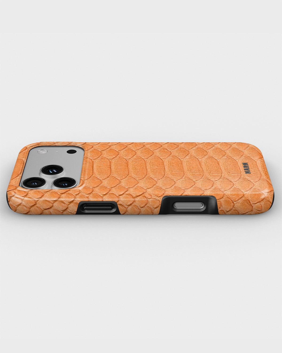 iPhone 18 Pro Tough Case – Orange Snake - View 3