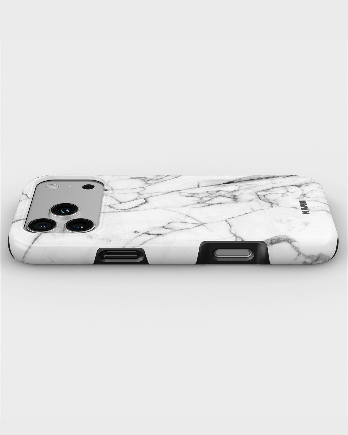 iPhone 18 Pro Tough Case – Milky Marble - View 3
