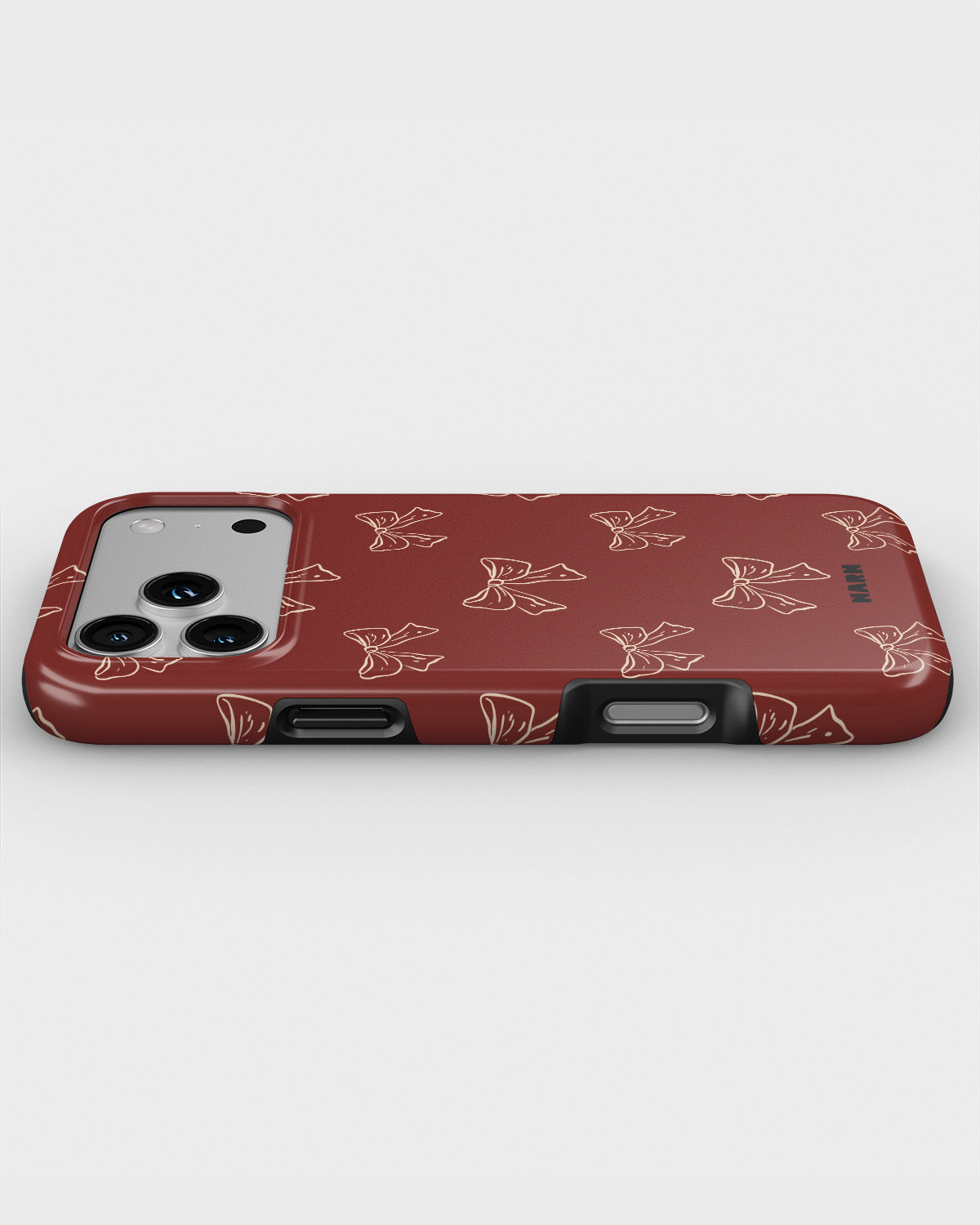 iPhone 18 Pro Tough Case – Cherry Bows - View 3