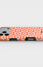iPhone 18 Pro Tough Case – Peach Petals - View 3