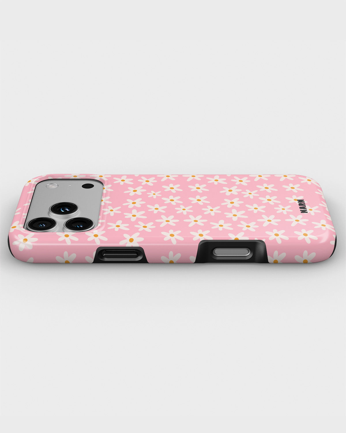 iPhone 18 Pro Tough Case – Pink Daisy - View 3