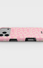 iPhone 18 Pro Tough Case – Pink Daisy - View 3