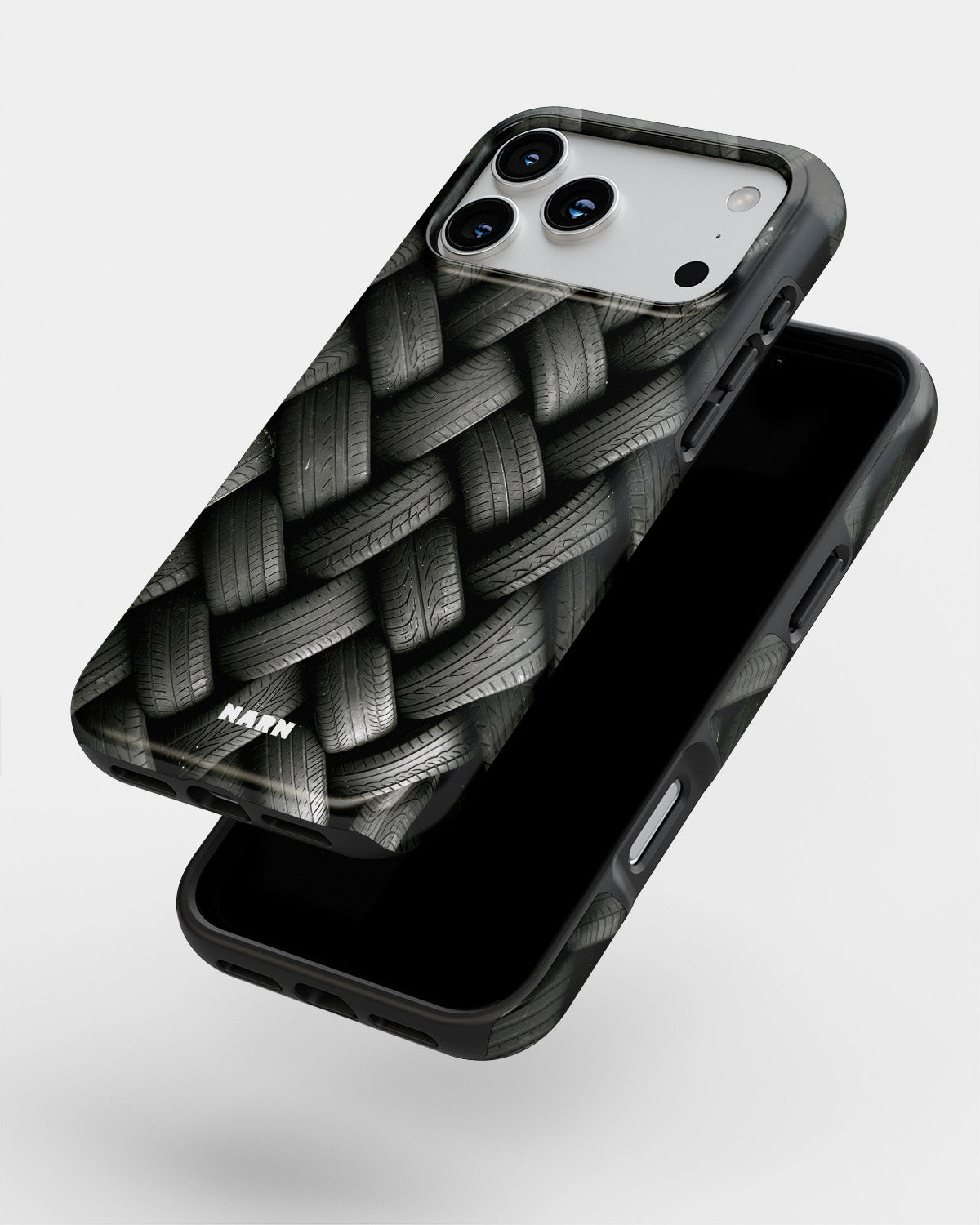 iPhone 18 Pro Tough Case – Tires Wall - View 4