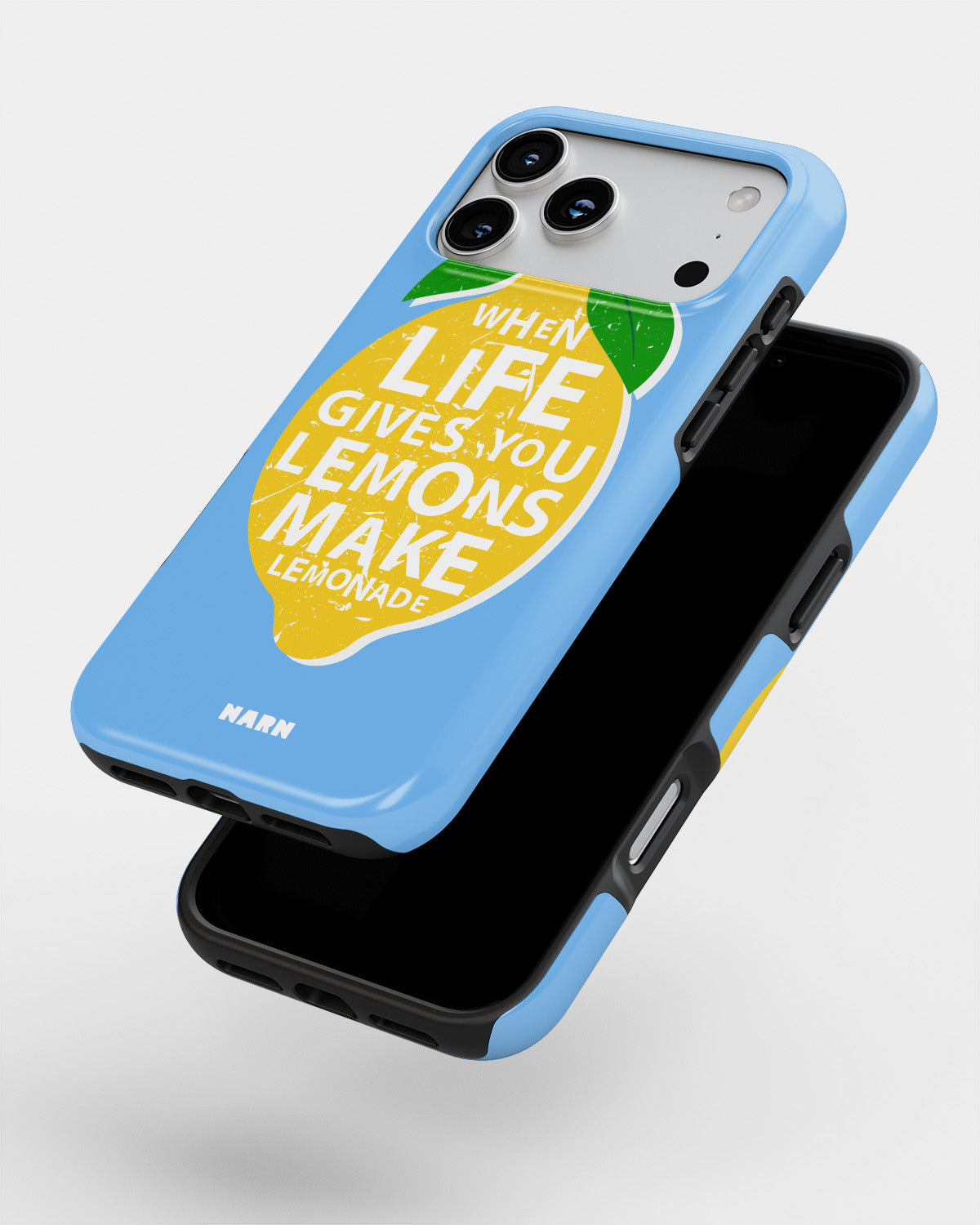 iPhone 18 Pro Tough Case – Lemon Quote - View 4