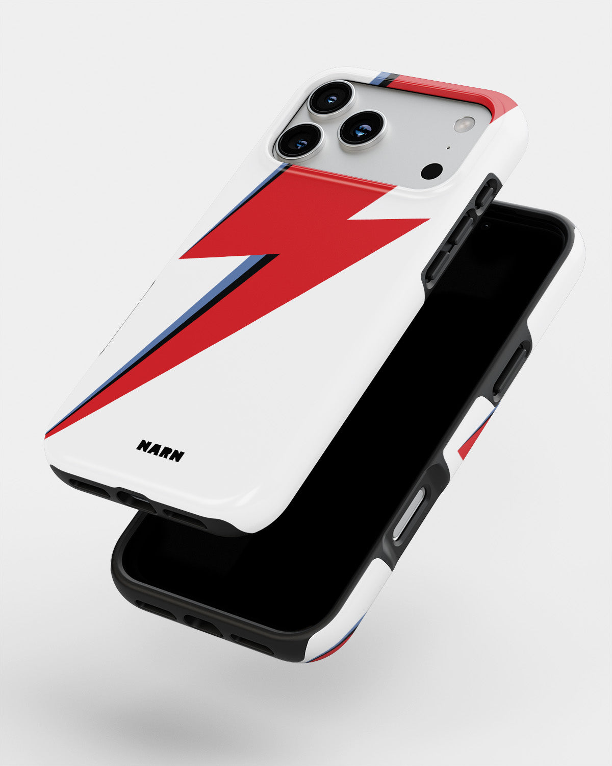 iPhone 18 Pro Tough Case – White Bowie  - View 4