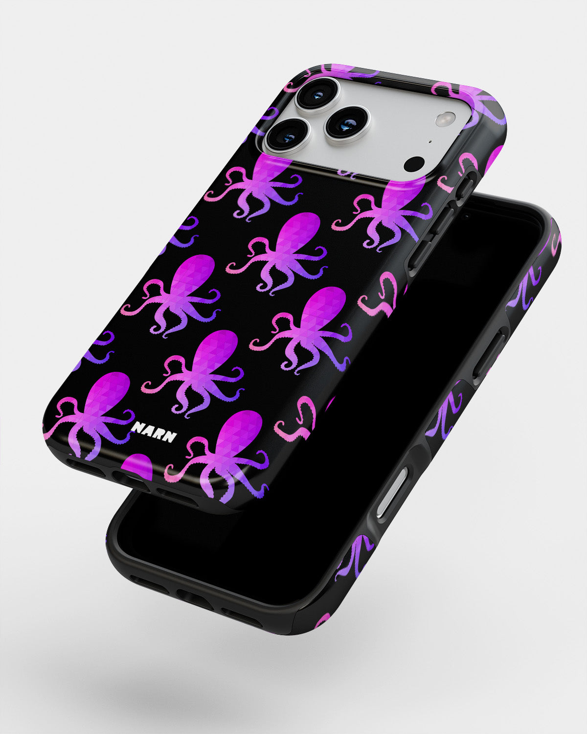 iPhone 18 Pro Tough Case – Octopus Pattern - View 4