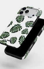 iPhone 18 Pro Tough Case – Monstera Pattern - View 4
