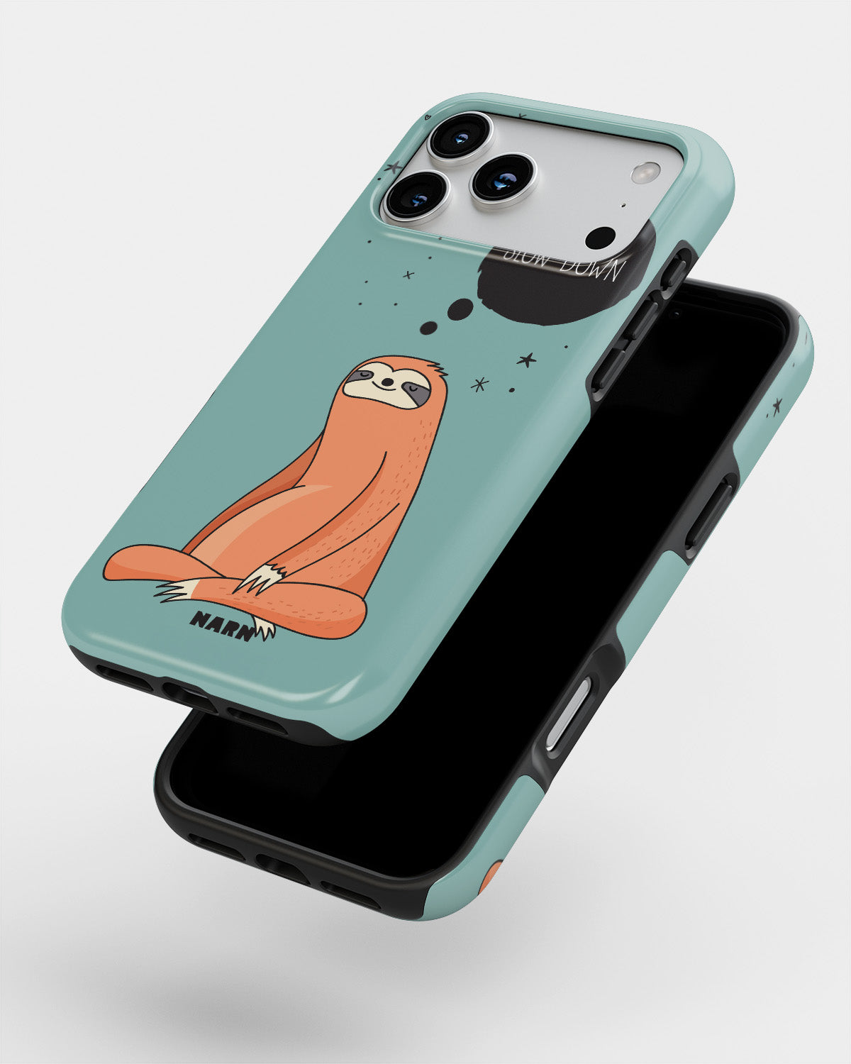 iPhone 18 Pro Tough Case – Slow Down Sloth - View 4