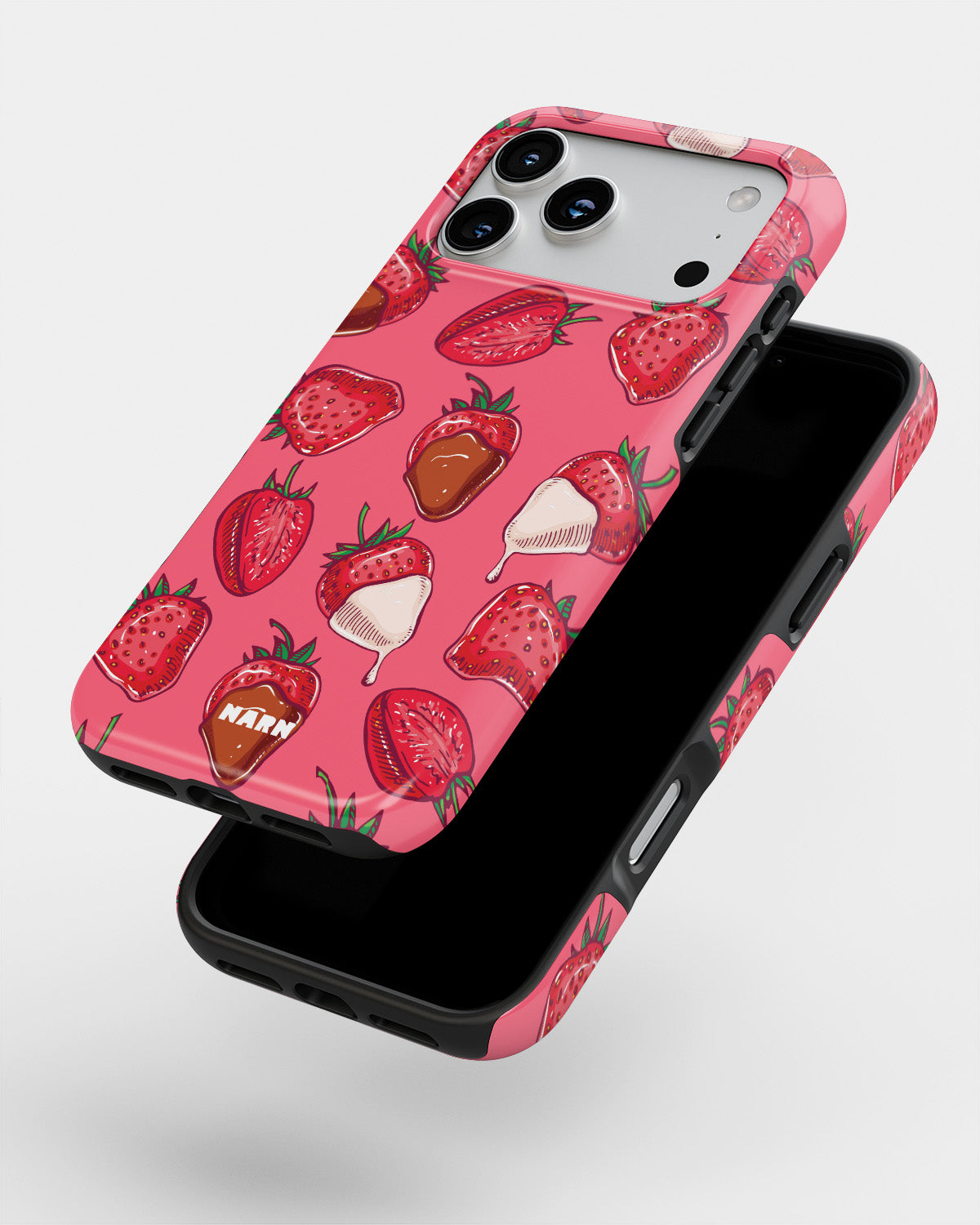 iPhone 18 Pro Tough Case – Strawberry Chocolate - View 4