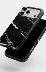 iPhone 18 Pro Tough Case – Black Marble - View 4