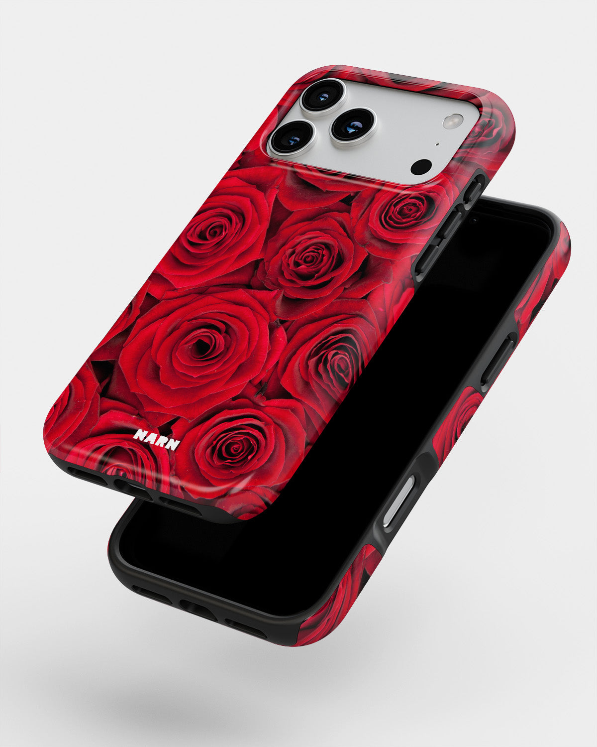 iPhone 18 Pro Tough Case – Red Roses - View 4