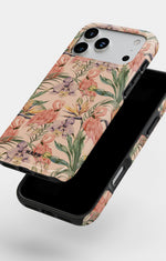 iPhone 18 Pro Tough Case – Flamingos & Flowers - View 4