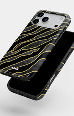 iPhone 18 Pro Tough Case – Golden Zebra - View 4