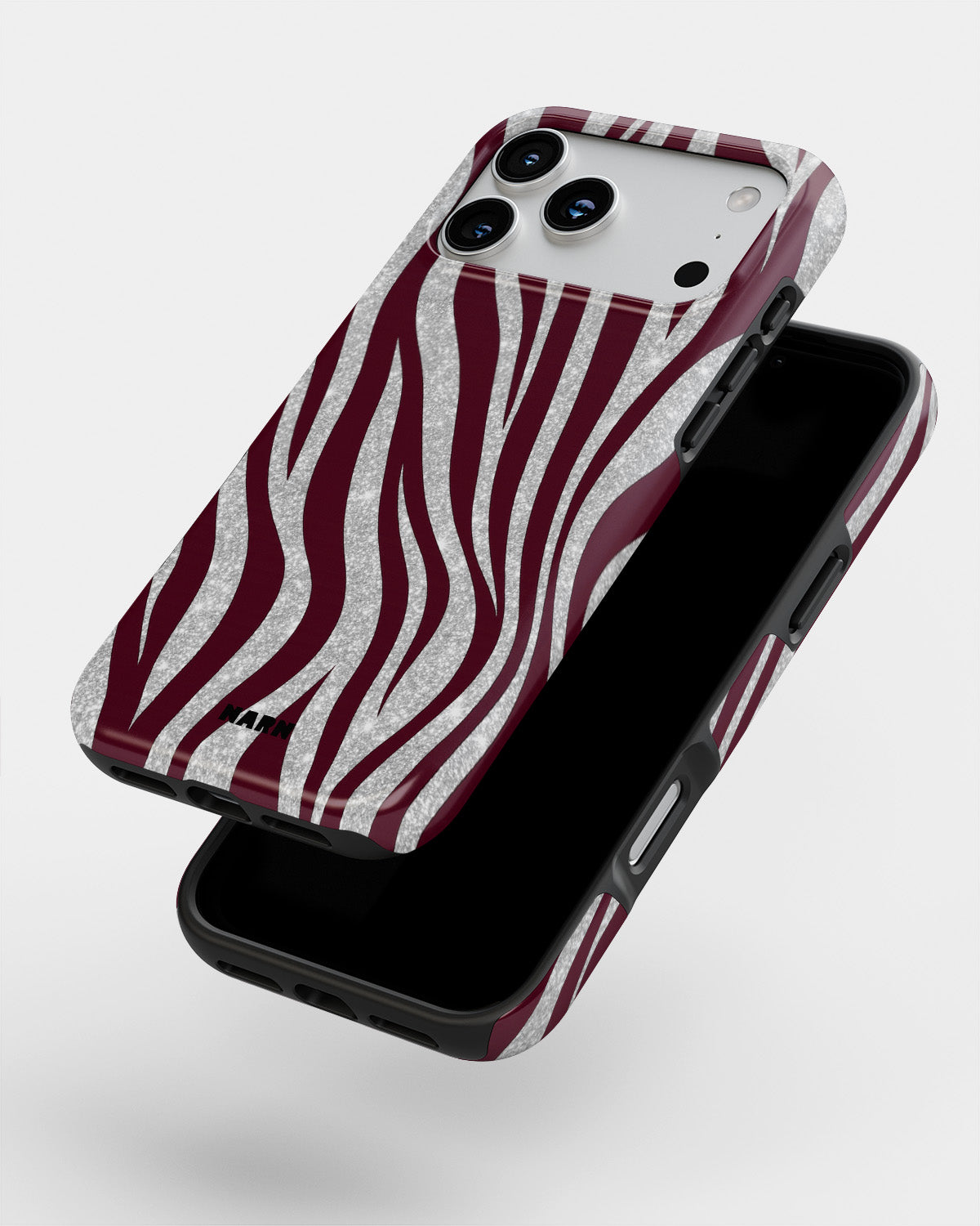 iPhone 18 Pro Tough Case – Velvet Zebra - View 4