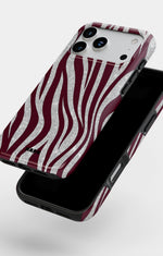 iPhone 18 Pro Tough Case – Velvet Zebra - View 4