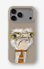 iPhone 17 Pro Max Slim Case - Hipster Ostrich - View 1