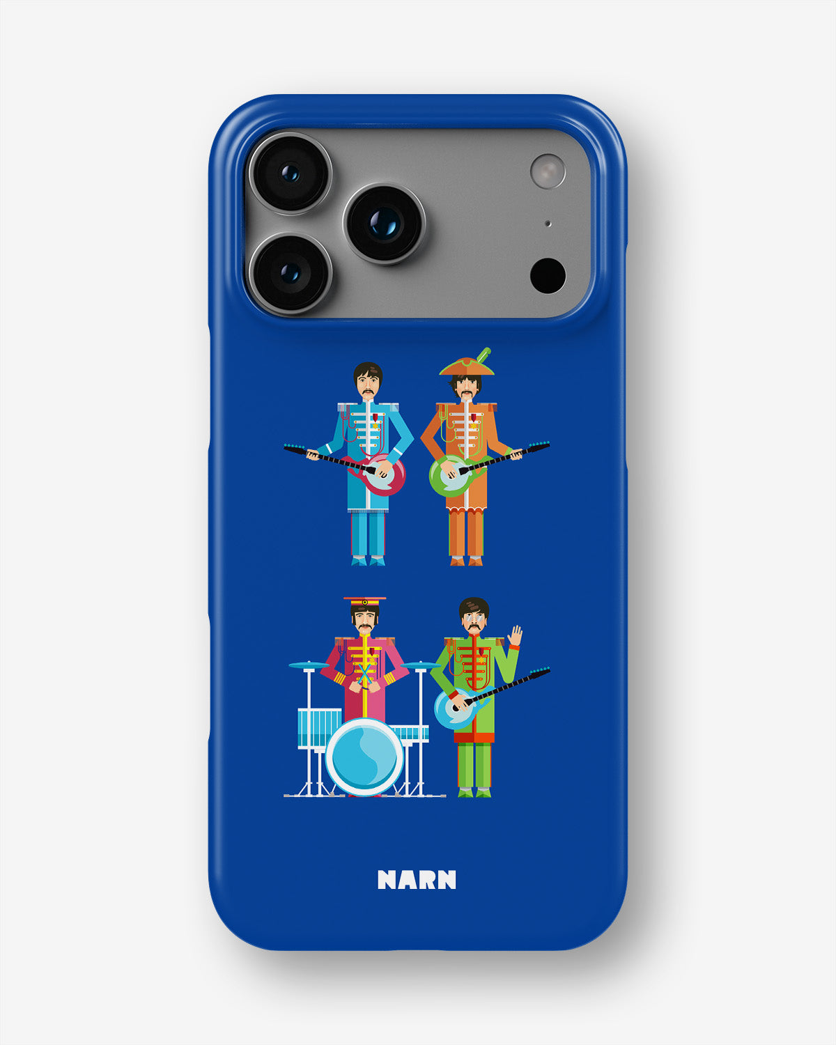 iPhone 17 Pro Max Slim Case - Beatles Blue - View 1