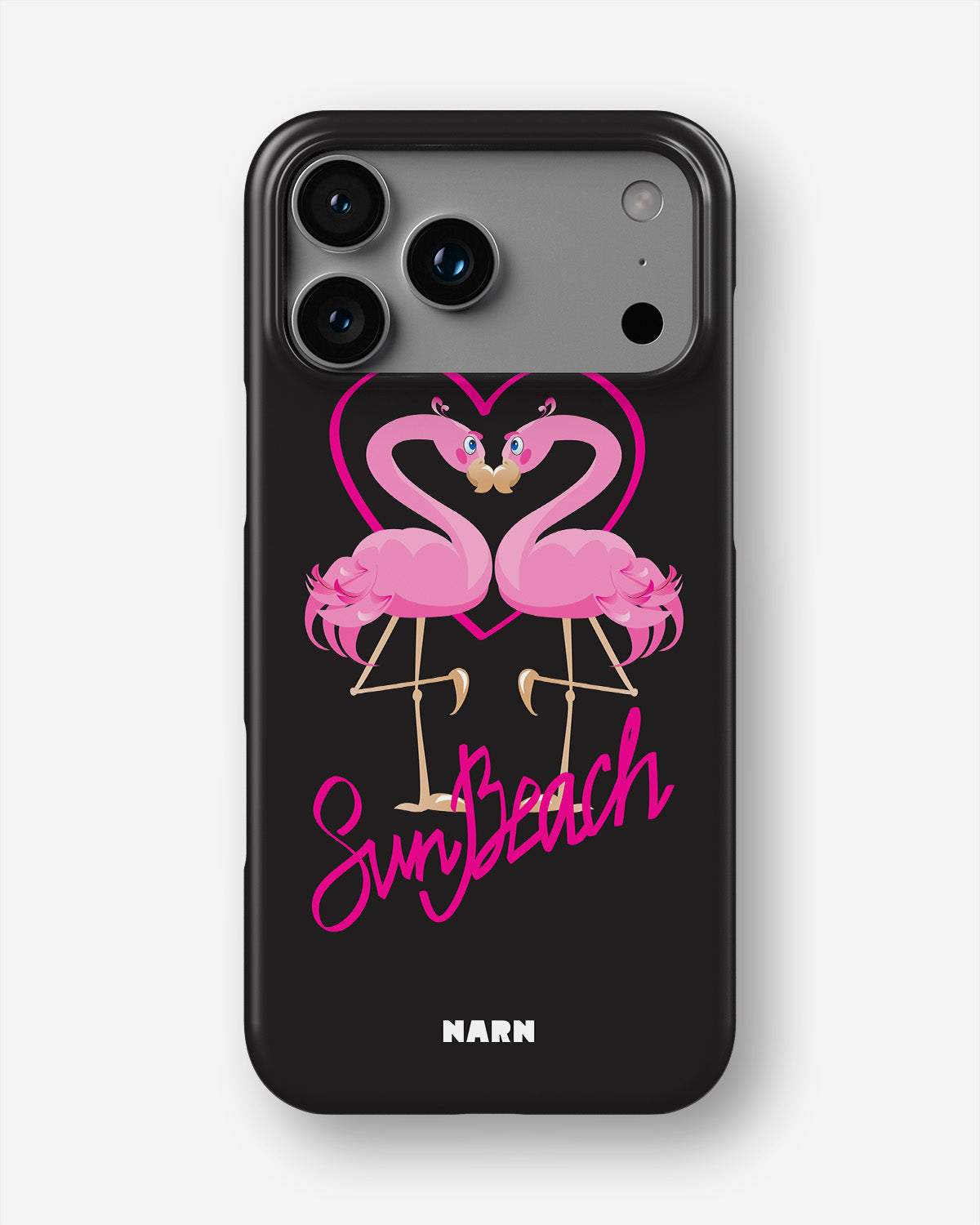 iPhone 17 Pro Max Slim Case - Beach Flamingo - View 1