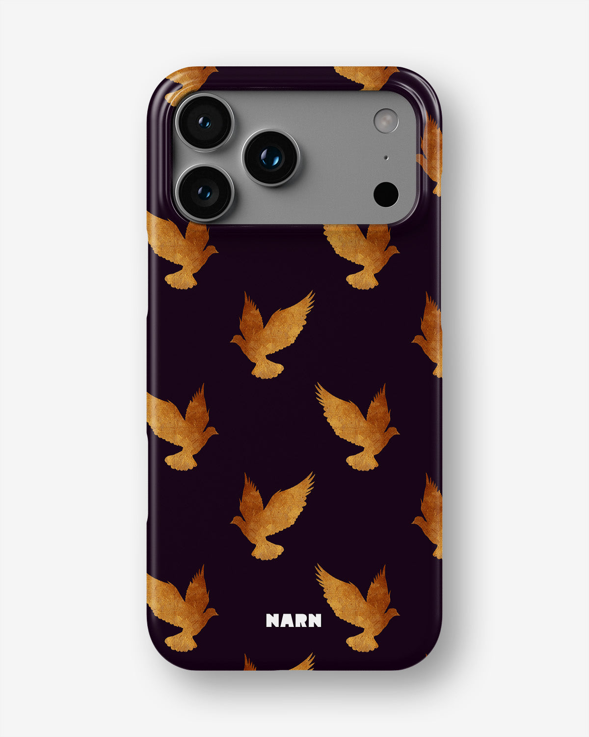 iPhone 17 Pro Max Slim Case - Royal Doves - View 1