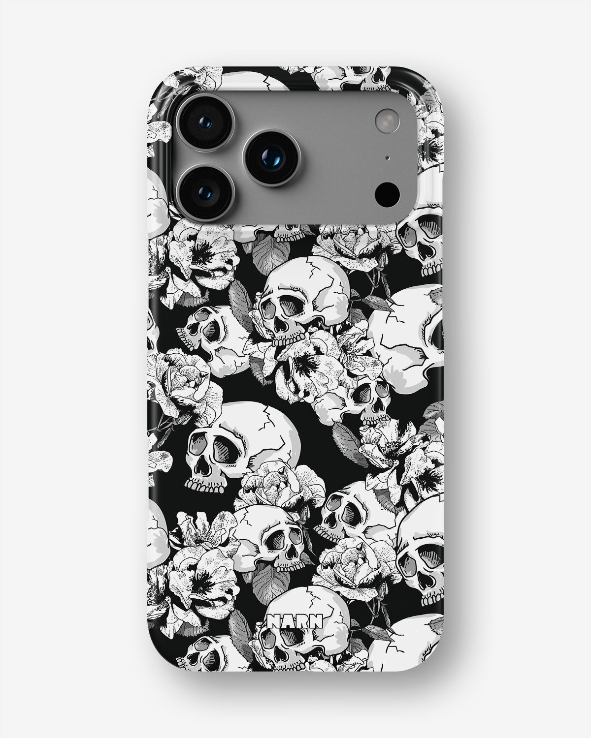 iPhone 17 Pro Max Slim Case - Skull Garden - View 1