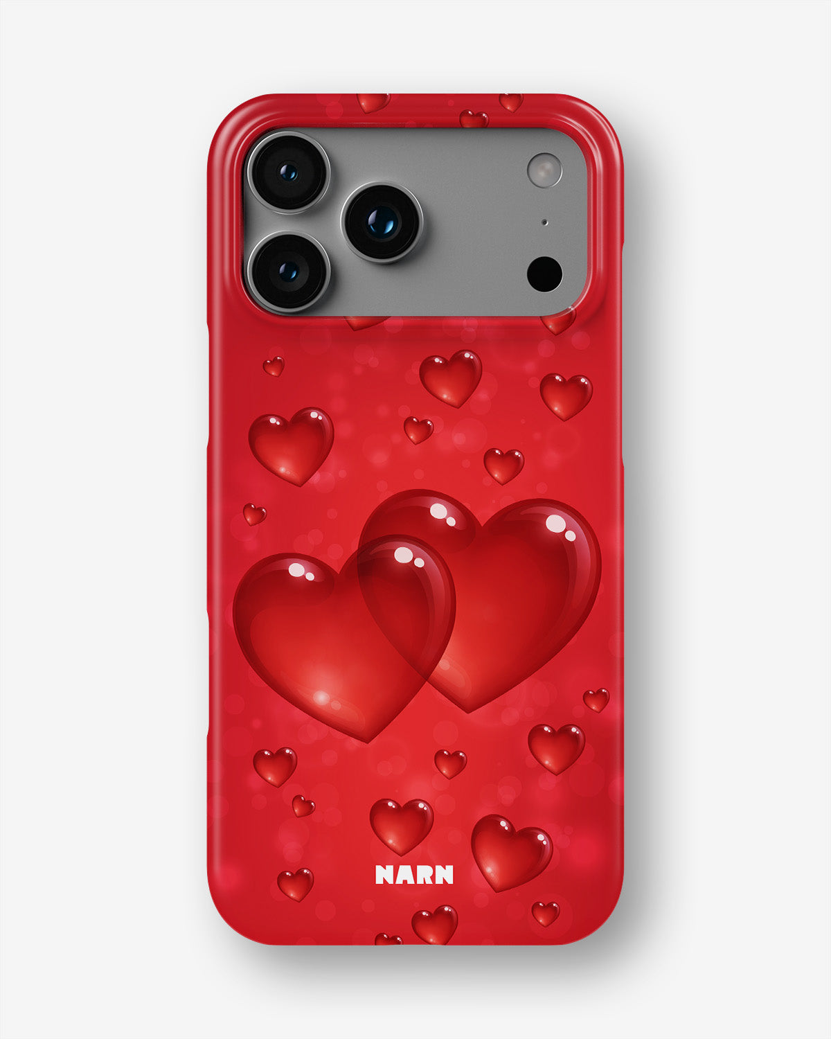 iPhone 17 Pro Max Slim Case - Red Romance - View 1