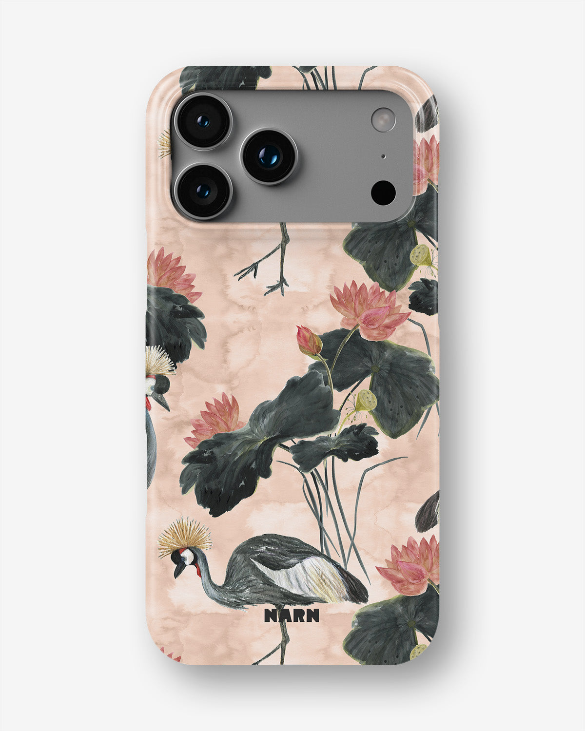 iPhone 17 Pro Max Slim Case - Crowned Bird - View 1