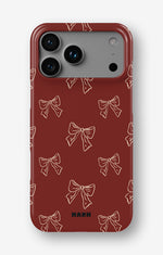 iPhone 17 Pro Max Slim Case - Cherry Bows - View 1