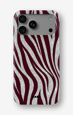 iPhone 17 Pro Max Slim Case - Velvet Zebra - View 1