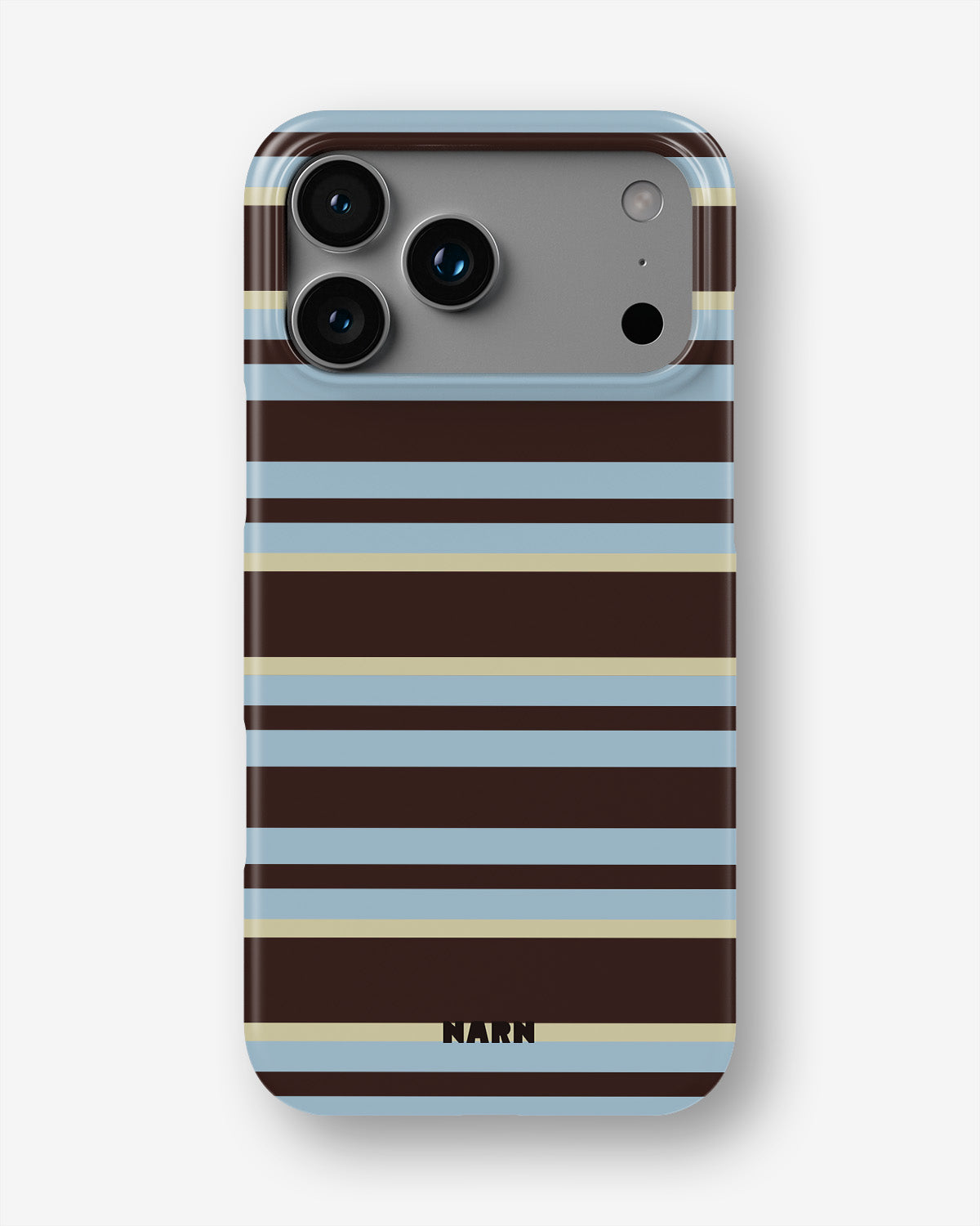 iPhone 17 Pro Max Slim Case - Latte Lines - View 1