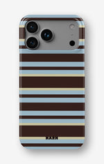 iPhone 17 Pro Max Slim Case - Latte Lines - View 1