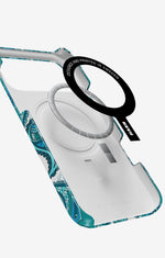 iPhone 17 Pro Max Slim Case - Turquoise Paisley - View 2