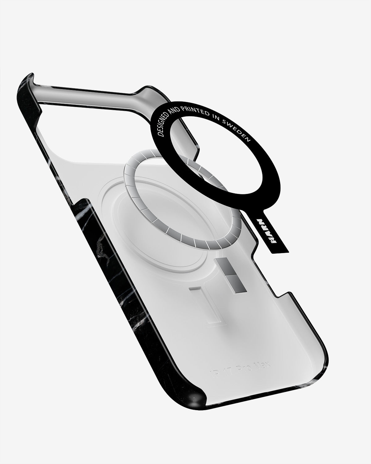 iPhone 17 Pro Max Slim Case - Black Marble - View 2