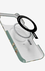 iPhone 17 Pro Max Slim Case - Paisley Green - View 2