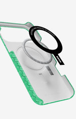 iPhone 17 Pro Max Slim Case - Turquoise Snake - View 2