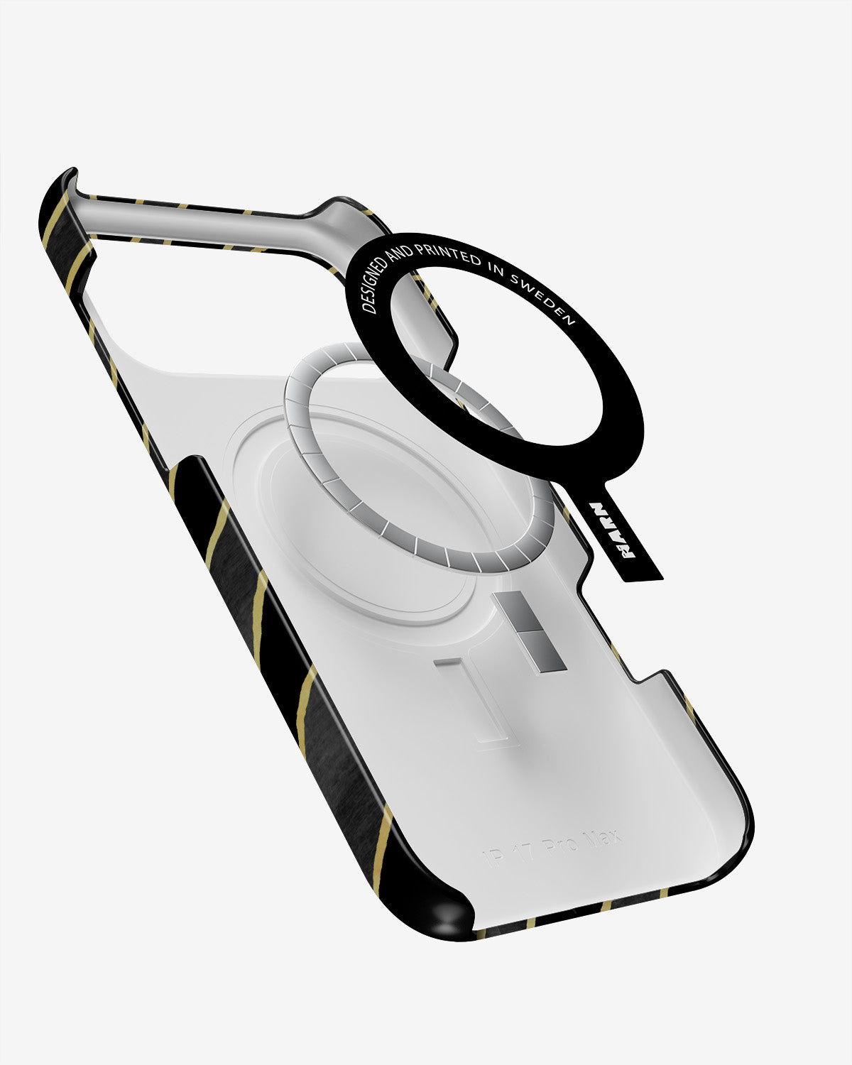 iPhone 17 Pro Max Slim Case - Golden Zebra - View 2