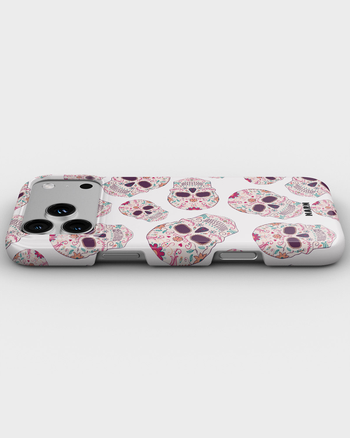 iPhone 17 Pro Max Slim Case - Calavera Skulls - View 3