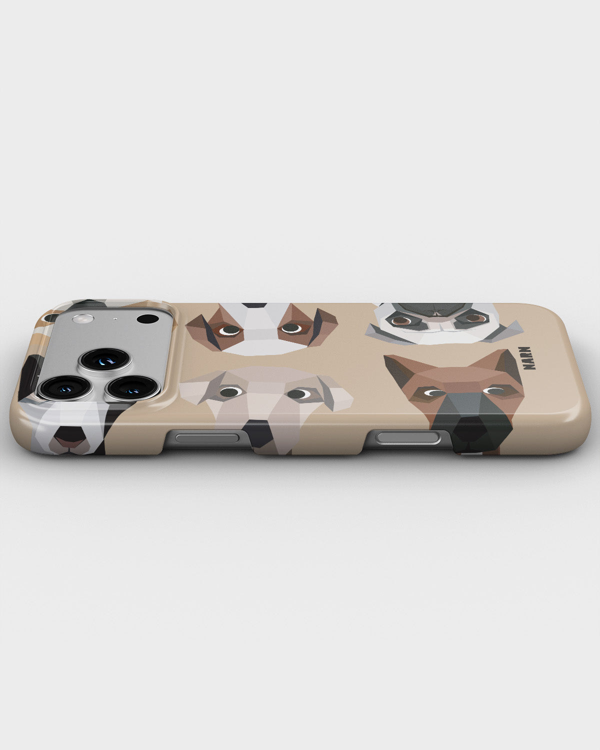 iPhone 17 Pro Max Slim Case - Cute Dogs - View 3
